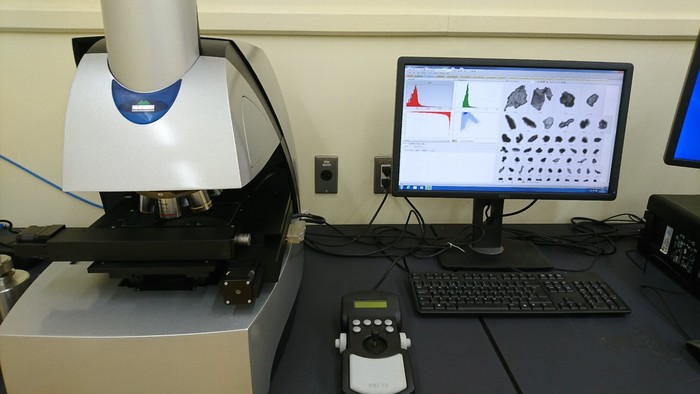 画像解析式粒径分布測定装置の画像1