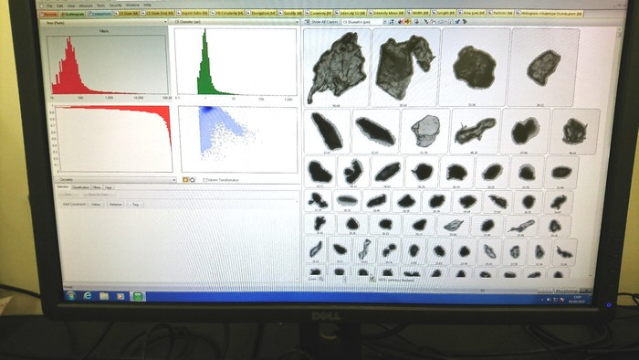 画像解析式粒径分布測定装置の画像3