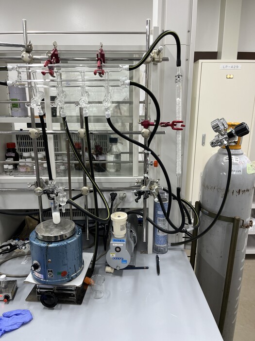 嫌気条件下での合成実験の画像1