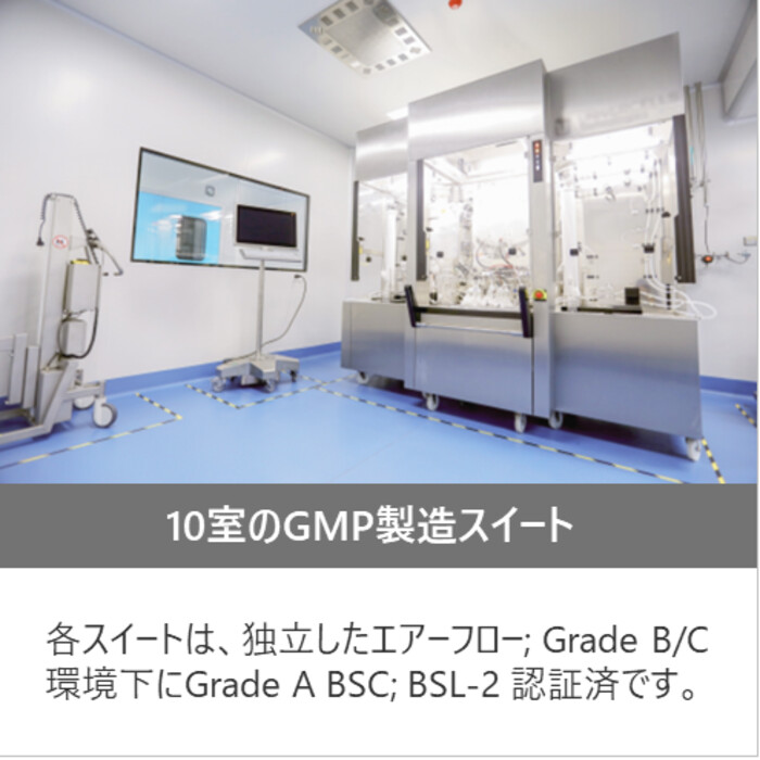 遺伝子治療および再生医療・細胞治療用の非臨床・臨床グレードのプラスミドDNA、核酸、ウイルス受託製造の画像1