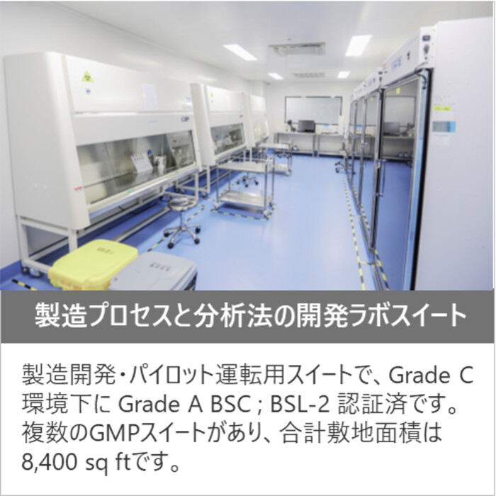 遺伝子治療および再生医療・細胞治療用の非臨床・臨床グレードのプラスミドDNA、核酸、ウイルス受託製造の画像4