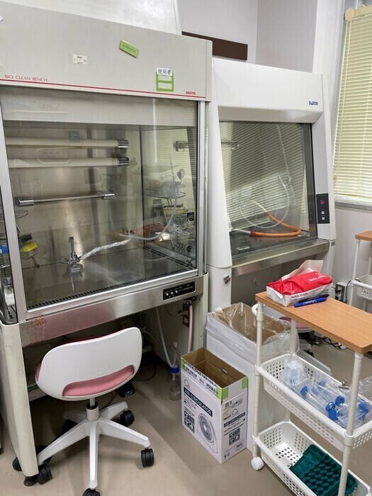 【東京】有機化学・生化学の実験ができる大学のラボ。ドラフト、クリーンベンチ、インキュベーターなど完備しています（産学連携先）の画像1