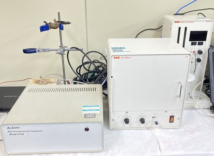 CVによる物質の電気化学（酸化還元反応）測定の画像1