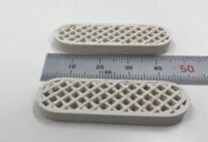 ３Dプリンターによる各種セラミックスの作製と評価に関するコンサルティングの画像1