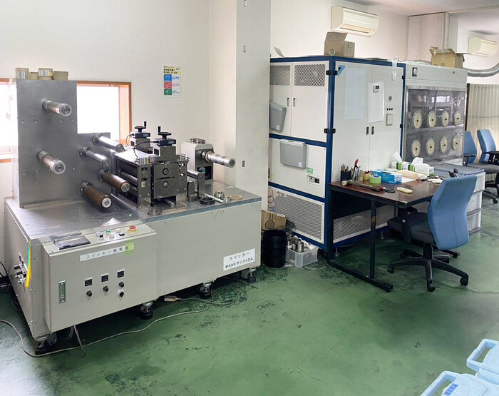 【兵庫】リチウムイオン電池の試作・加工ができるレンタルラボ。LIBの電極塗工・電極プレス・電極スリットなど対応可能です。の画像3