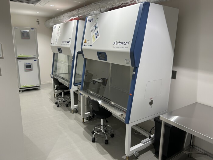 【京都】P2/BSL2対応ウェットラボ、ライフサイエンス研究に必要な実験環境を完備しています。の画像2