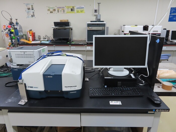 紫外・可視分光光度計による測定の画像1