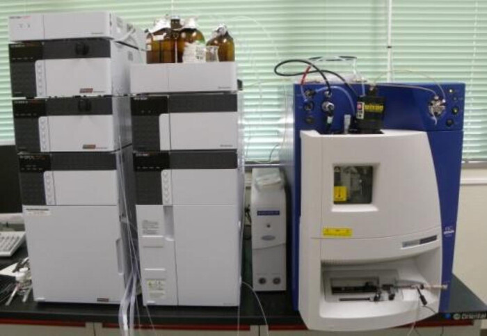 超高速液体クロマトグラフ＋質量分析計による測定の画像1
